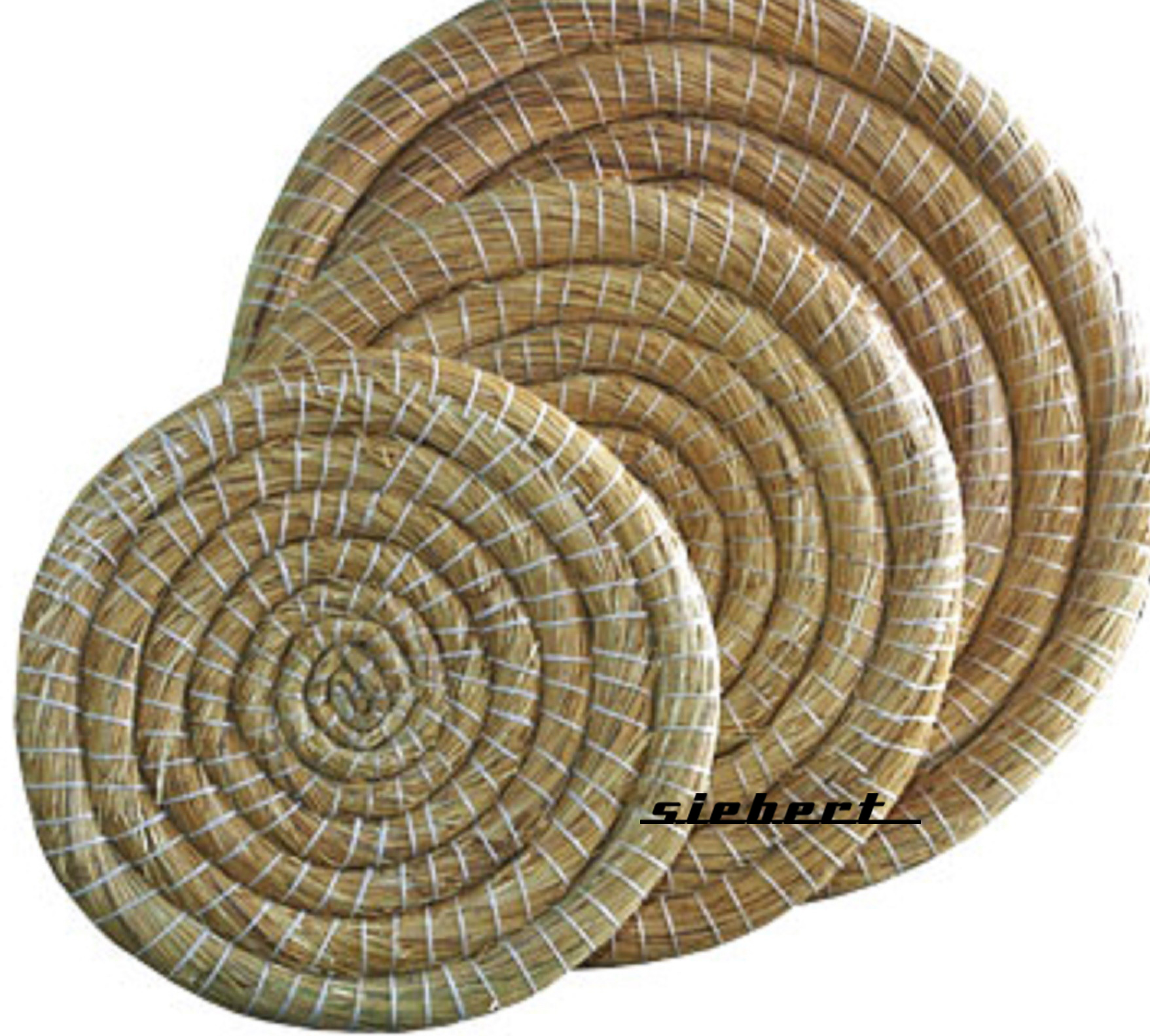 Runde Strohzielscheibe Ø 65 cm farbe mit einem Ständer 